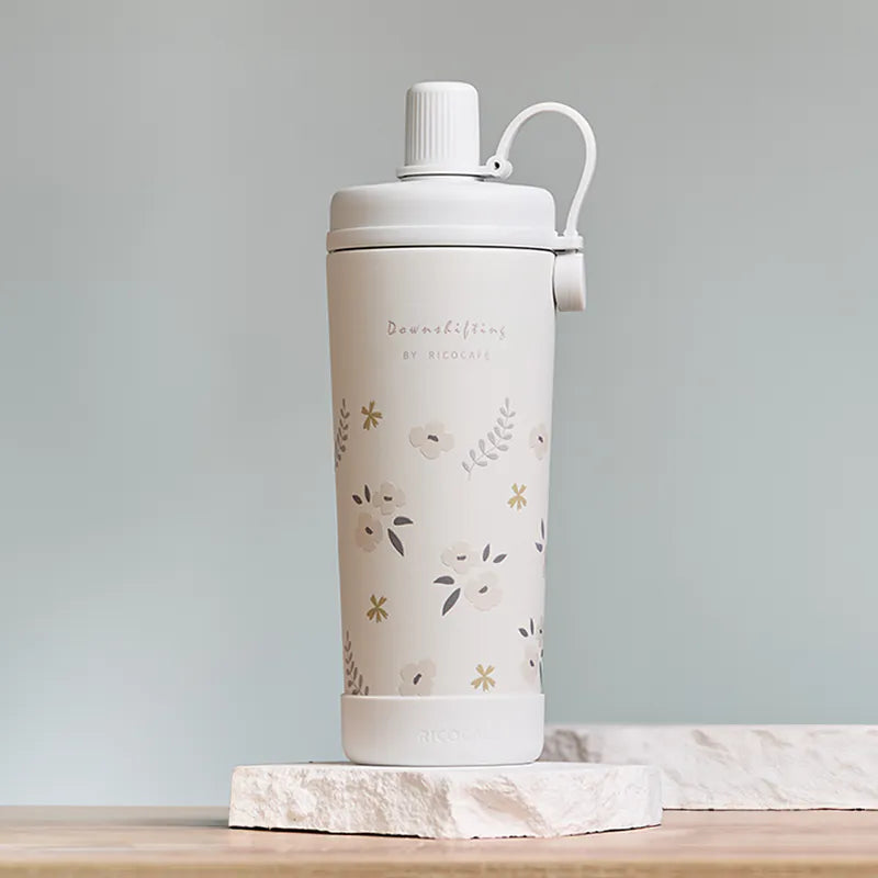 台灣Ricocafe 咖啡陶瓷保溫杯暖壺 陶瓷塗層 COOLID酷力杯 保溫保冰杯 800ml