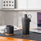 台灣Ricocafe 咖啡陶瓷保溫杯暖壺 600ml 陶瓷塗層 迷你保溫保冰杯