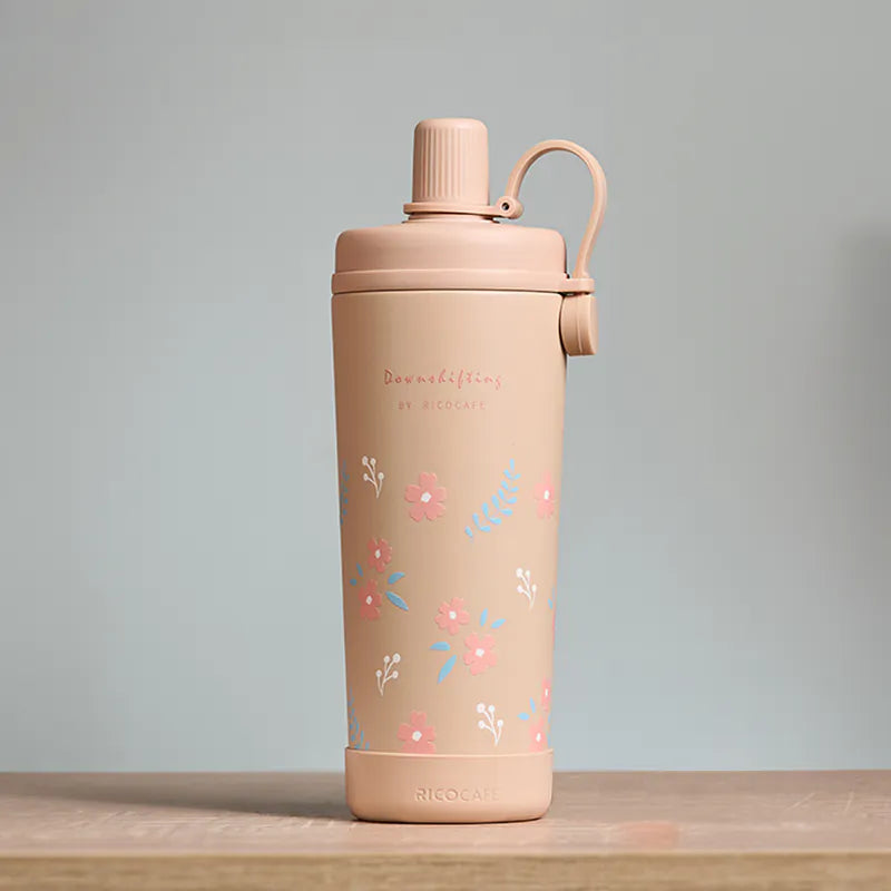 台灣Ricocafe 咖啡陶瓷保溫杯暖壺 陶瓷塗層 COOLID酷力杯 保溫保冰杯 800ml