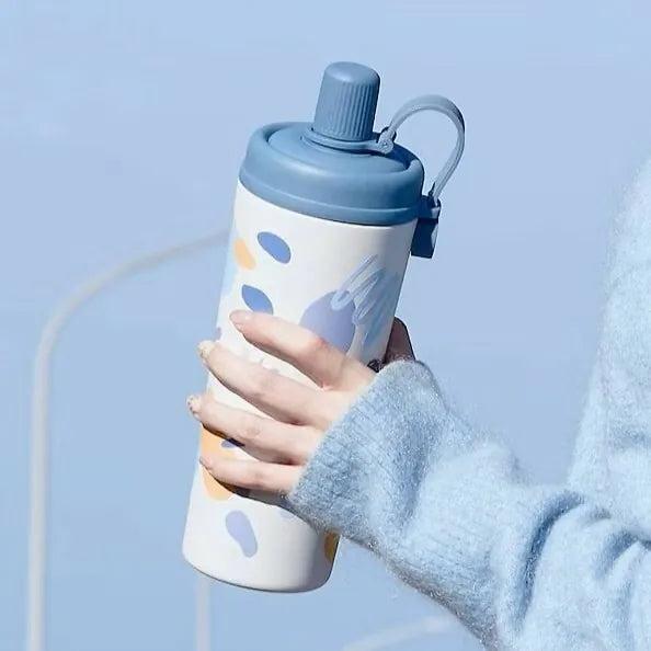 台灣Ricocafe 咖啡陶瓷保溫杯暖壺 陶瓷塗層 COOLID酷力杯 保溫保冰杯 800ml