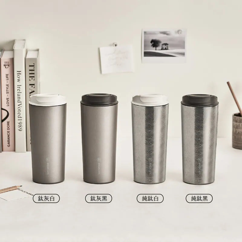 台灣Ricocafe 鈦日日杯 600ml 純鈦保溫杯