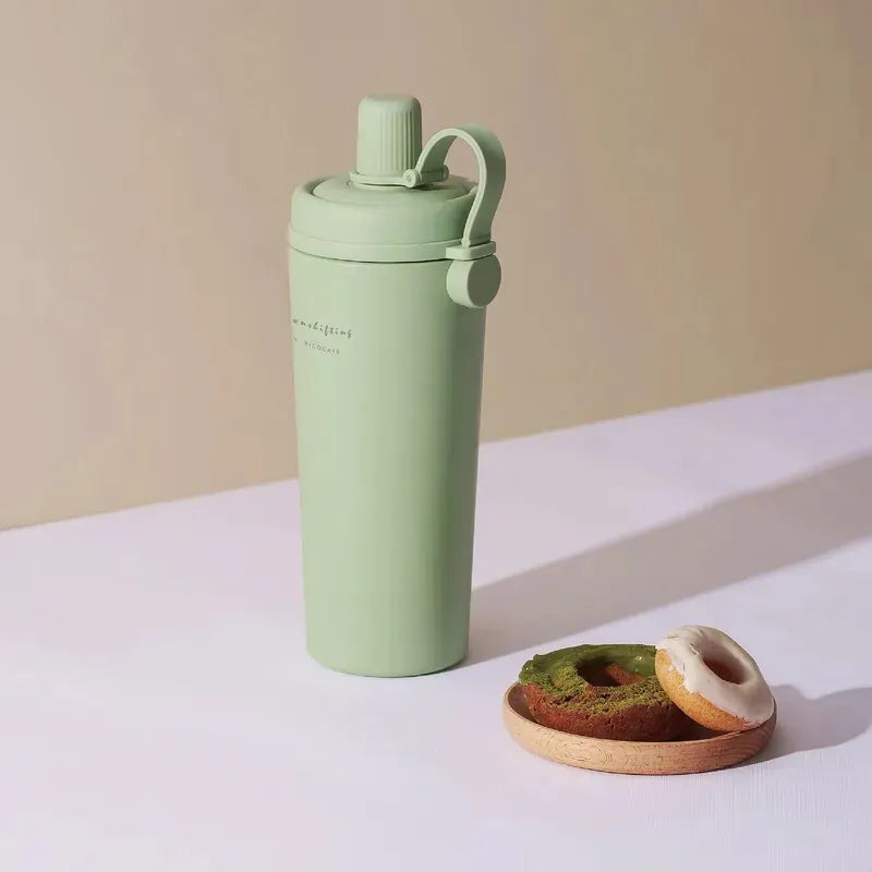 台灣Ricocafe 咖啡陶瓷保溫杯暖壺 陶瓷塗層 COOLID酷力杯 保溫保冰杯 800ml