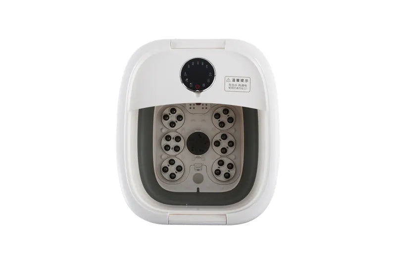 韓式DAEWOO 折疊滾輪按摩足浴盆PRO 多功能活氧紅光 精控恆溫