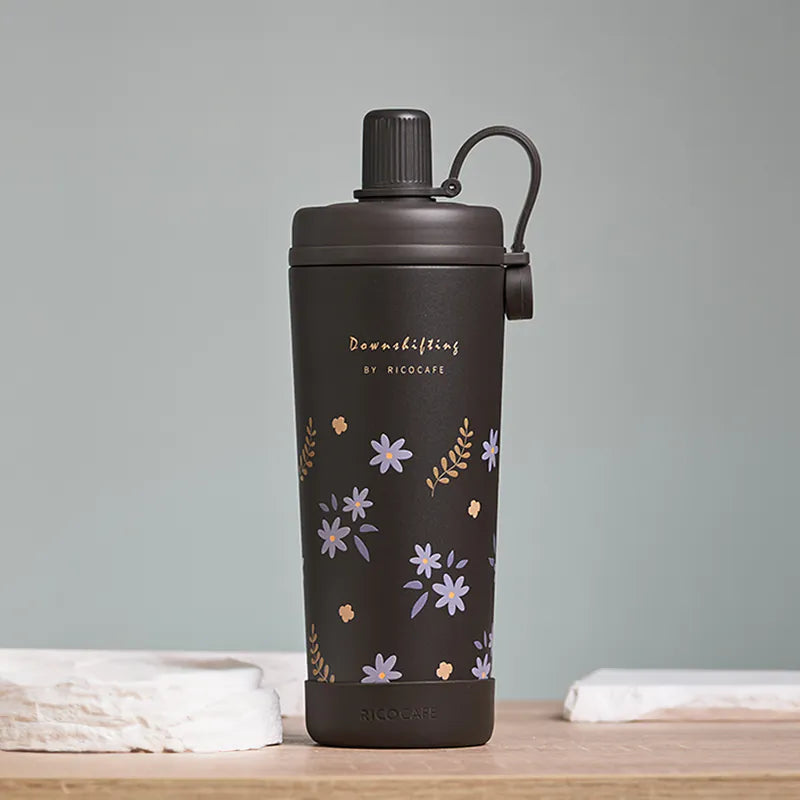 台灣Ricocafe 咖啡陶瓷保溫杯暖壺 陶瓷塗層 COOLID酷力杯 保溫保冰杯 800ml