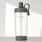 台灣Ricocafe 咖啡保溫杯暖壺  900ml TRITAN 四季花語透明杯