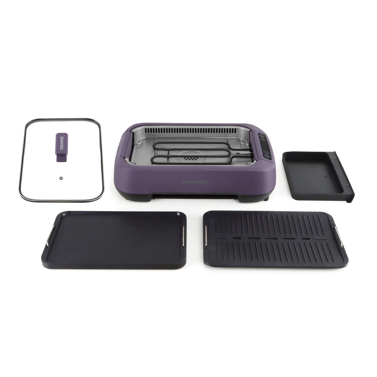 韓式DAEWOO 無煙烤爐 U型發熱管 內循環吸油煙 水冷過濾