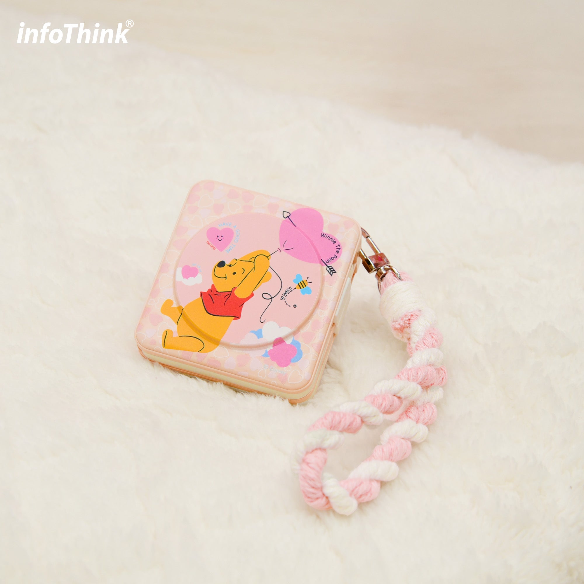 迪士尼+Snoopy愛心款的溫暖充電擁抱 – InfoThink八合一MAX行動電源