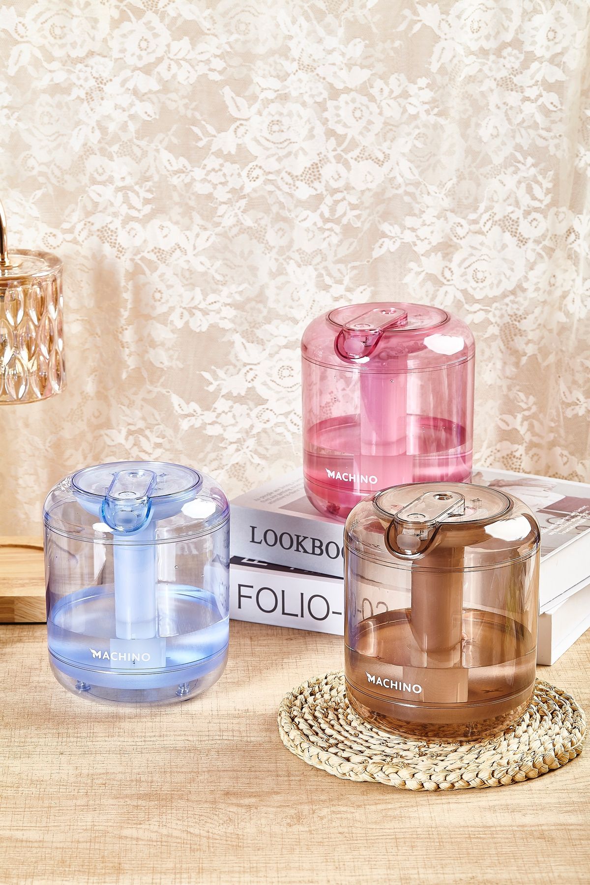 Machino H6 無線加濕器 – 新款7色LED透明設計，香港熱賣