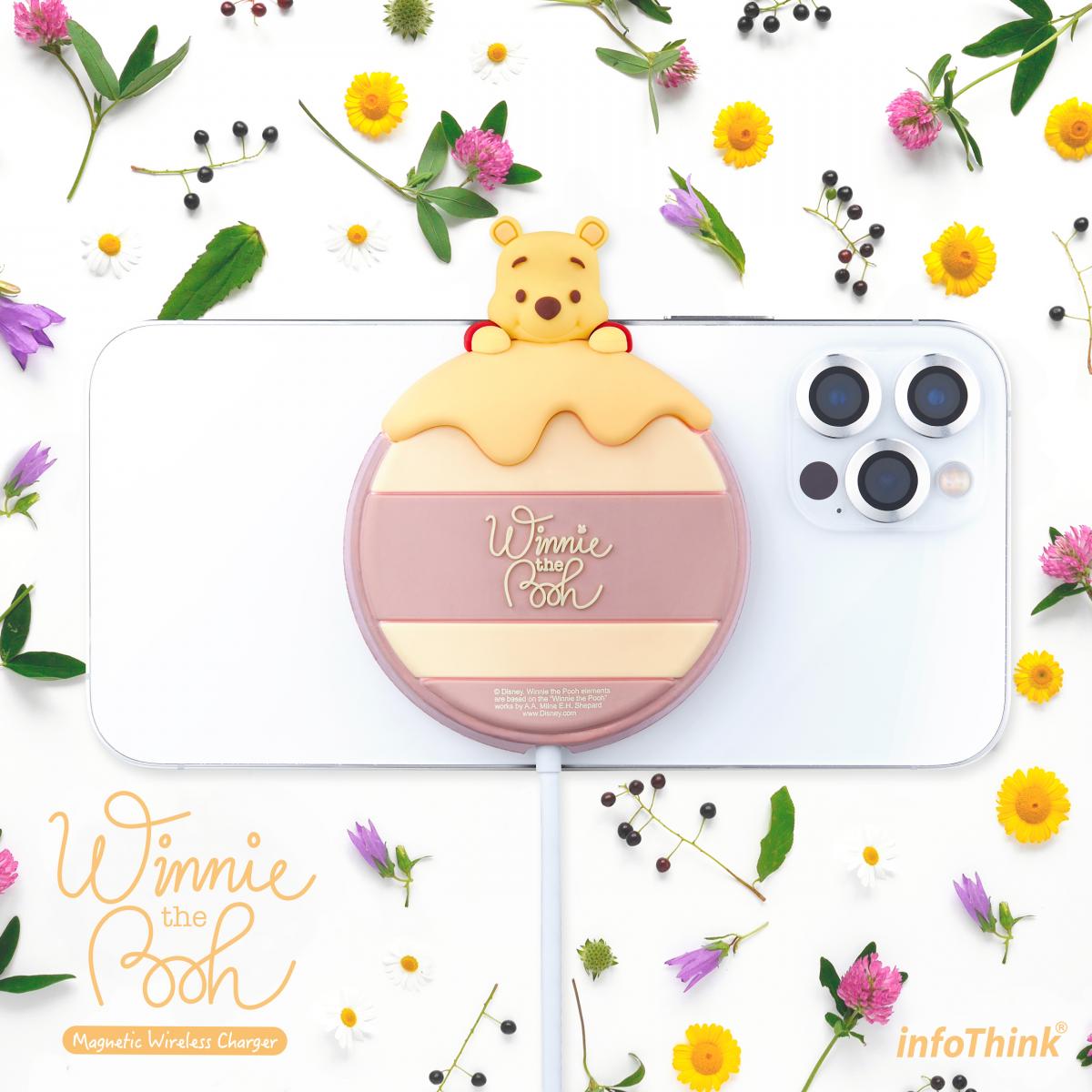 迪士尼磁吸充電盤的魔法小窩 – 超可愛無線快充系列，讓iPhone輕鬆滿電