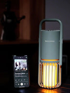 日式Machino 多功能露營燈 – 復古造型藍牙喇叭 香港露營必備