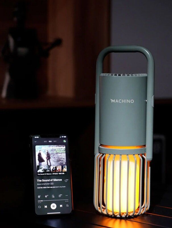 日式Machino 多功能露營燈 – 復古造型藍牙喇叭 香港露營必備