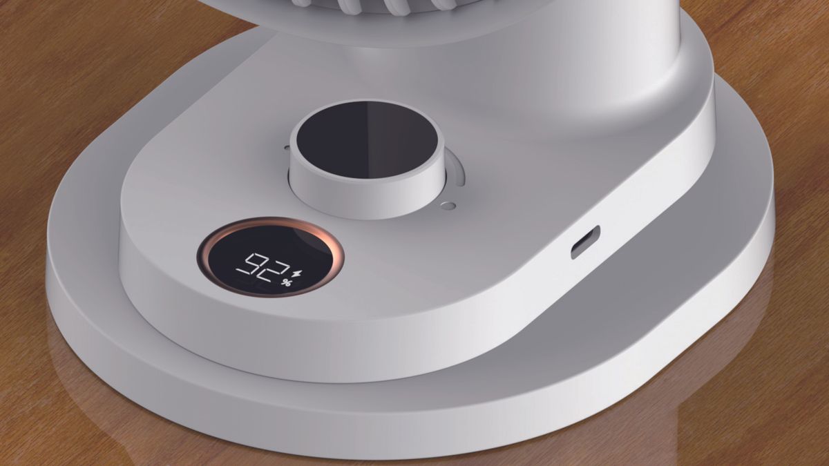 Machino 無線多功能風扇 – 夾式底座120°搖頭設計