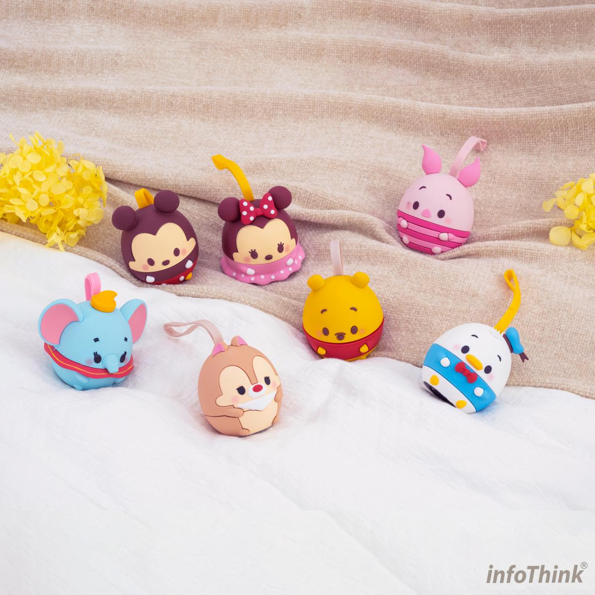 迪士尼經典角色陪伴你的音樂時光 – UFUFY 米妮/米奇/小豬系列藍牙迷你喇叭