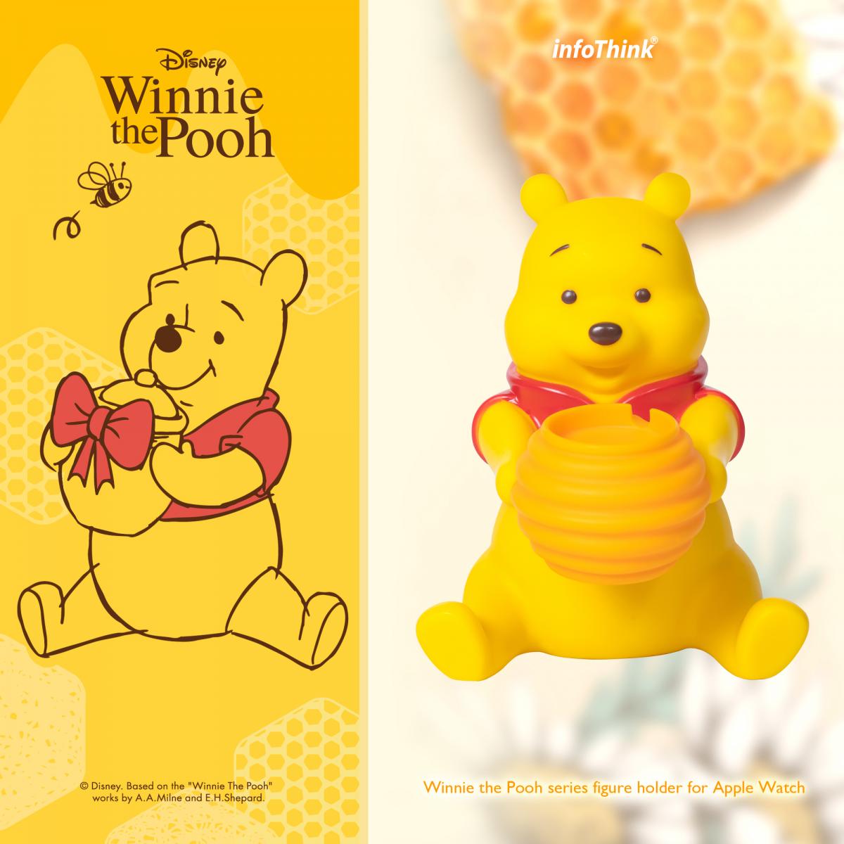 迪士尼公仔大集合！小熊維尼到史迪仔的Apple Watch充電小窩