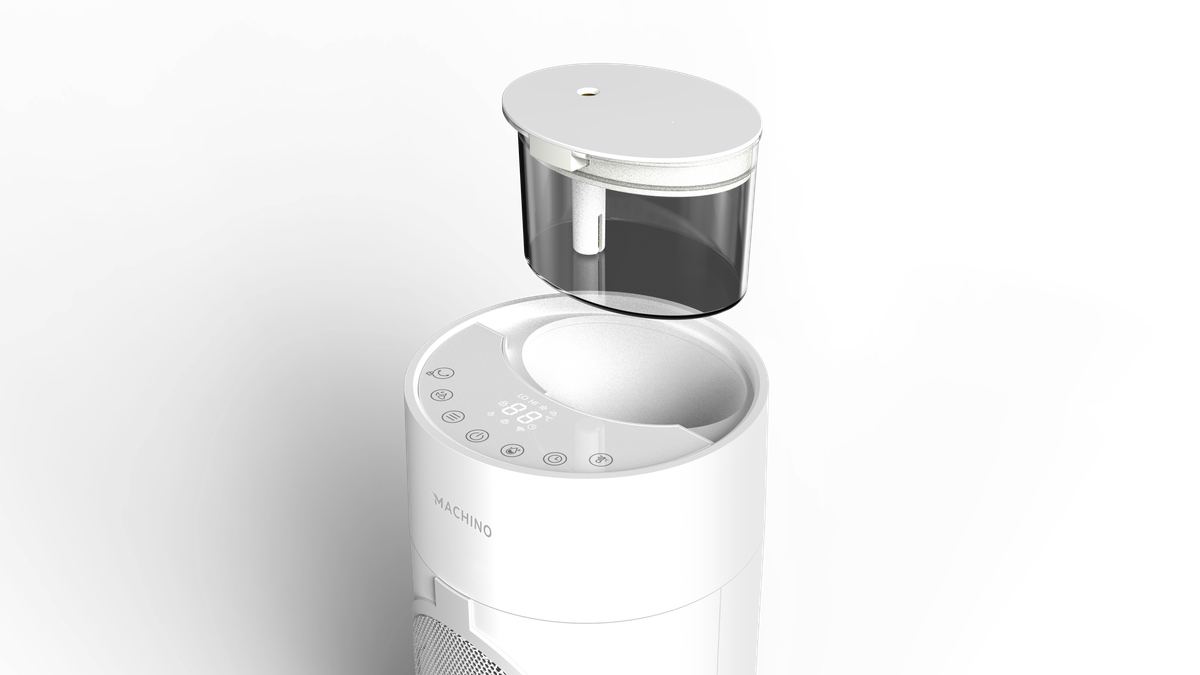 日式Machino 三合一加濕暖風風扇 – 活性炭過濾 WiFi智能控制