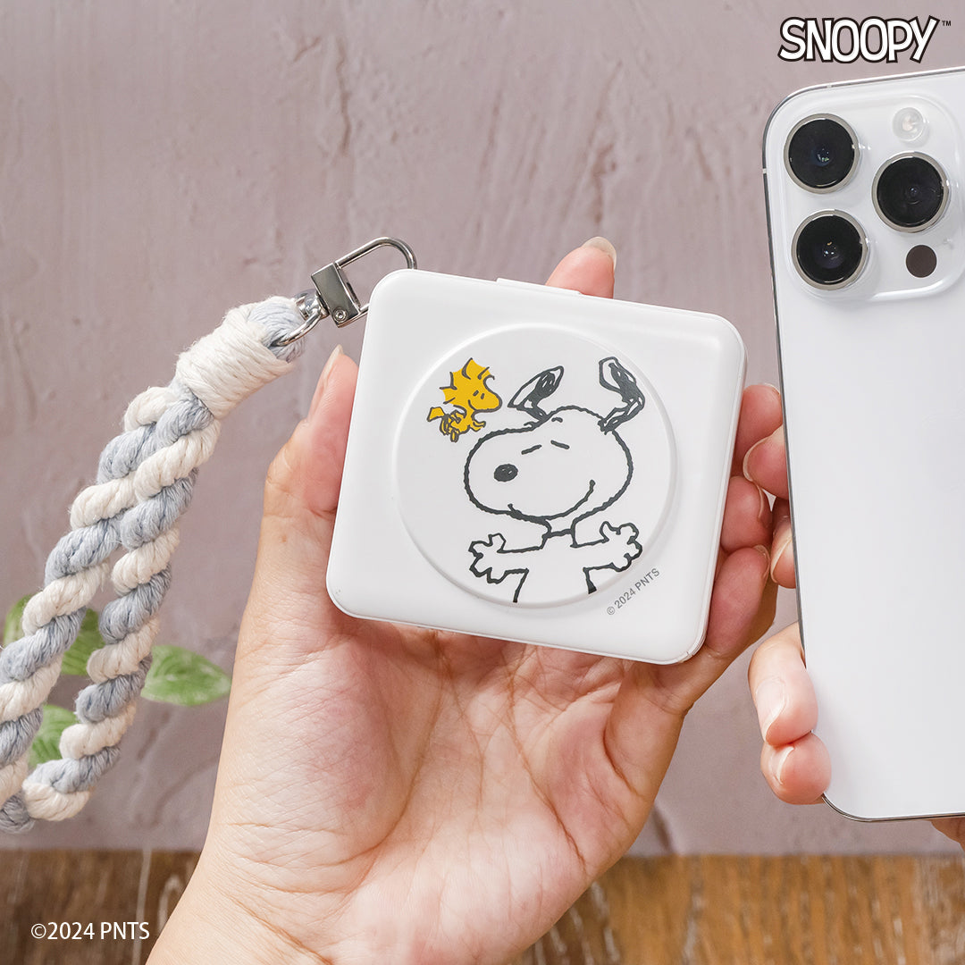 迪士尼+Snoopy愛心款的溫暖充電擁抱 – InfoThink八合一MAX行動電源
