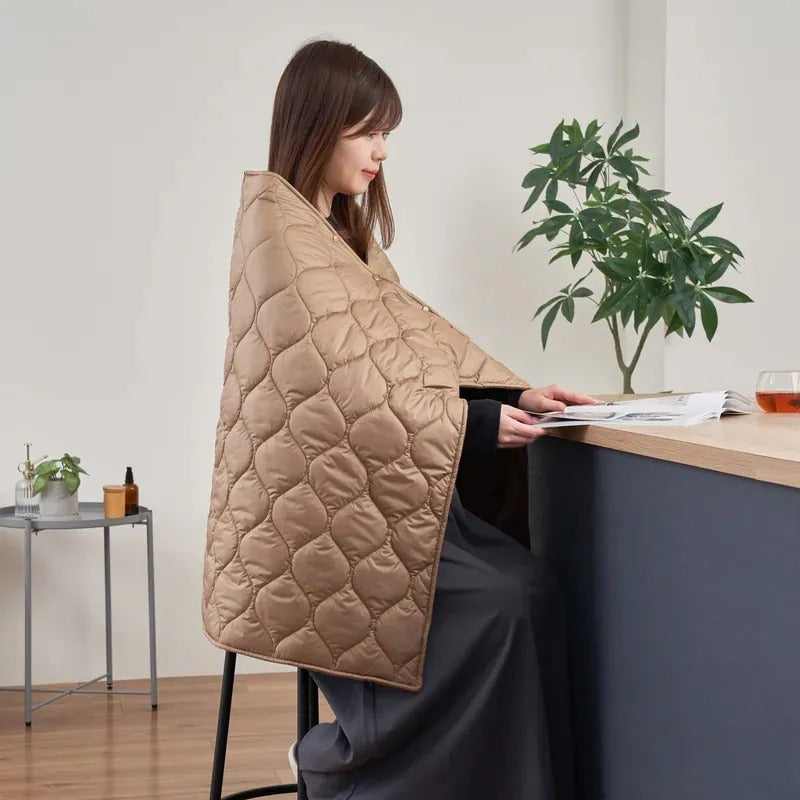 日本Life on Products 三用發熱毯 – 如雲朵般溫暖的擁抱，秋冬必備