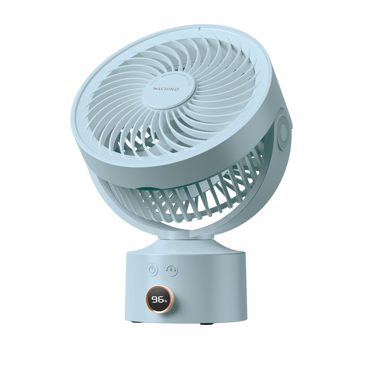 日式Machino mini 無線空氣循環扇 – 110°搖頭香薰設計